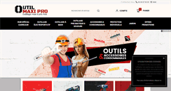 Desktop Screenshot of outil-maxi-pro.com
